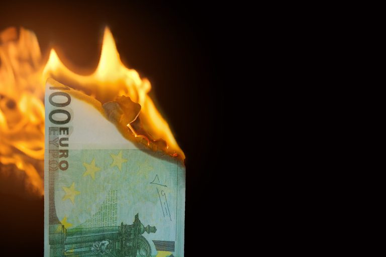 Wenn man Geld verbrennt