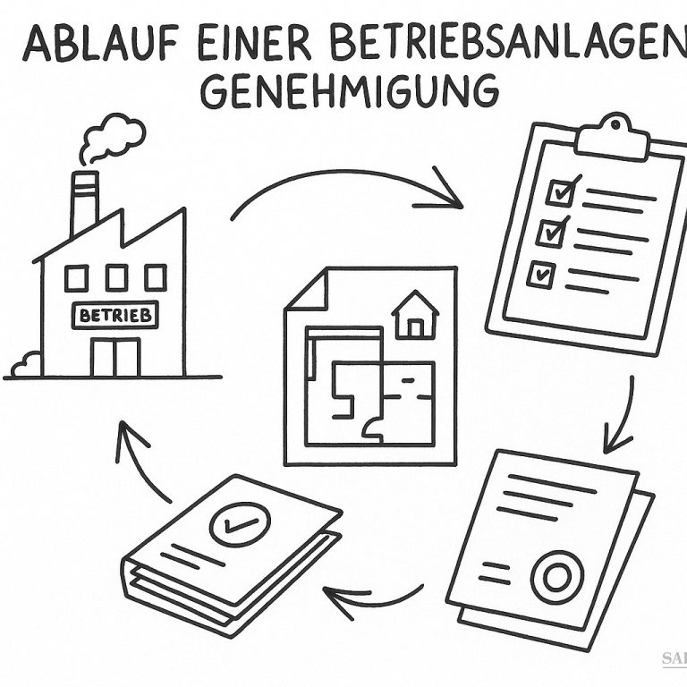 Betriebsanlagengenehmigung im Ablauf