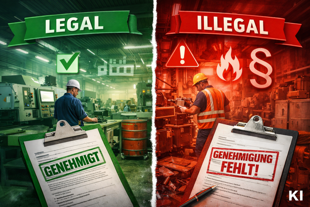 Betriebsanlage legal oder illegal