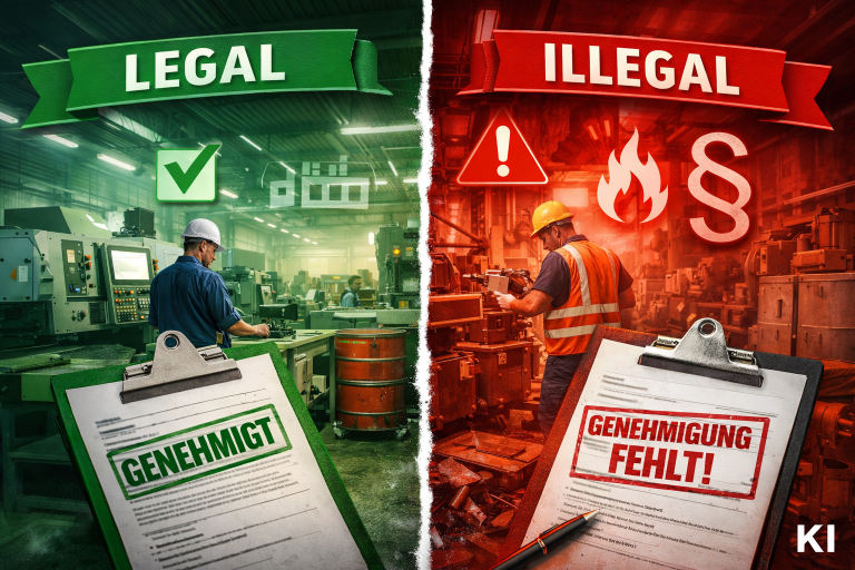 Betriebsanlage legal oder illegal