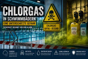 Chlorgas bei Schwimmbädern